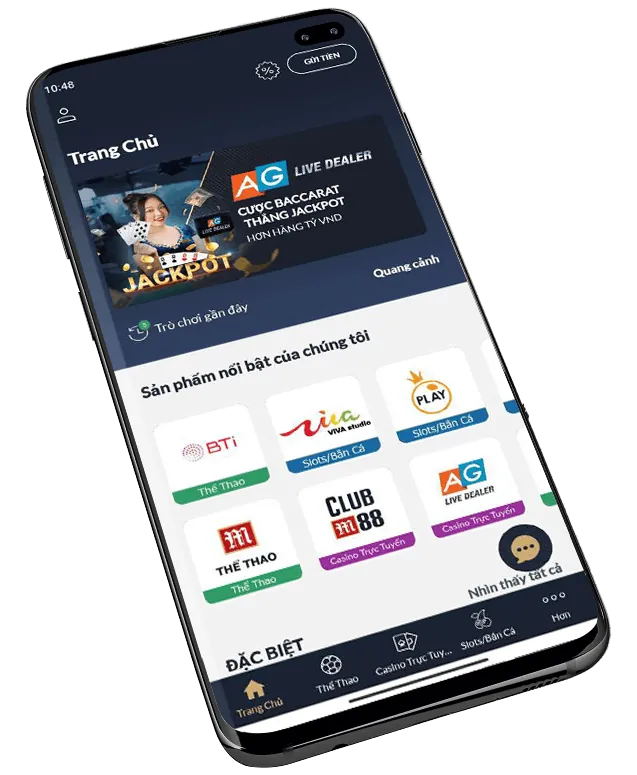 Tính năng cá cược thể thao trên ứng dụng bet69 casino